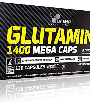 GLUTAMINE 1400 MÉGA CAPS