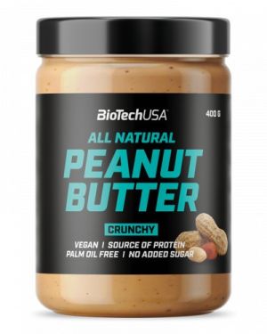 PEANUT BUTTER  CRUNCHY BEURRE DE CACAHUÈTE 400GR